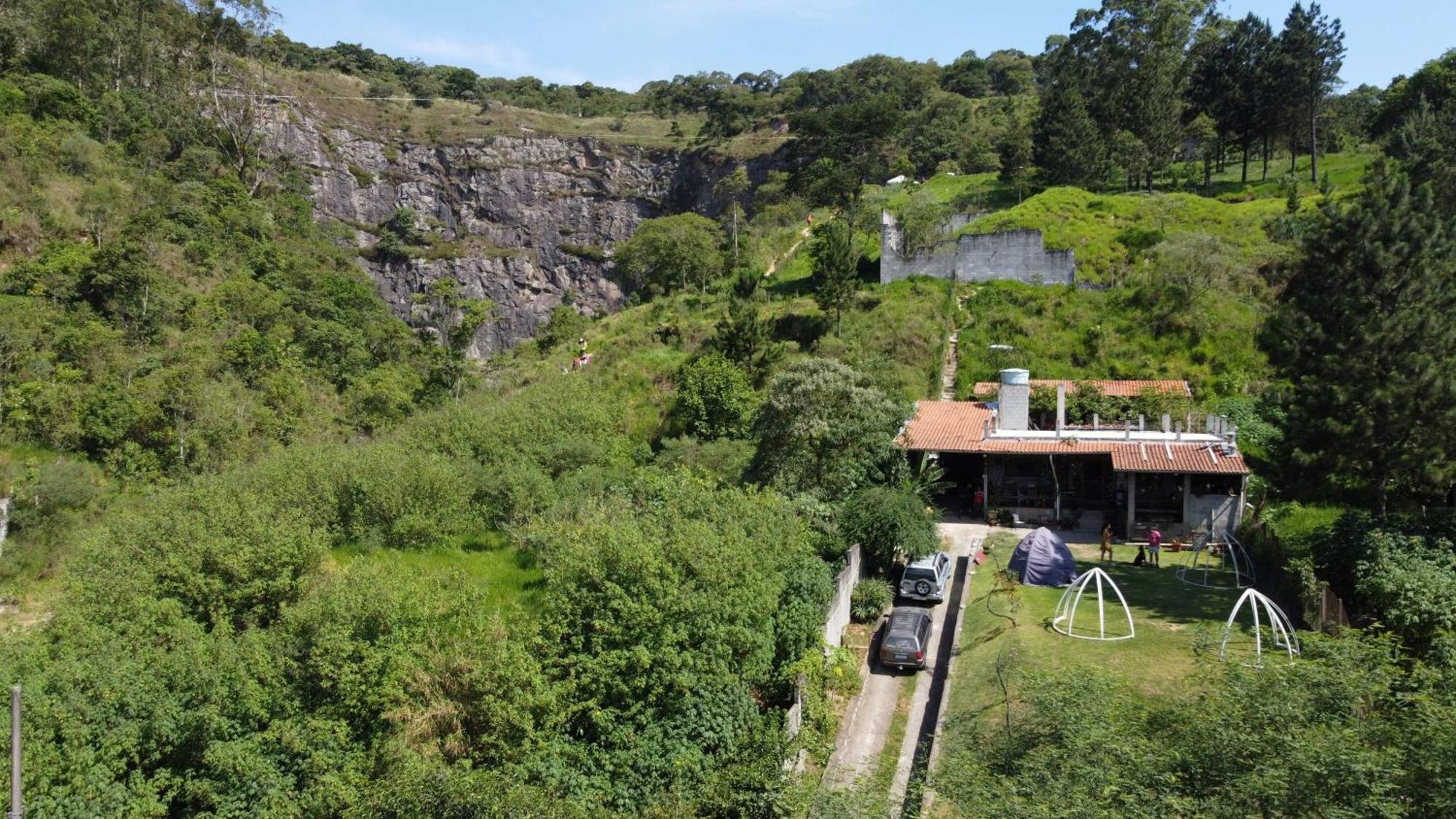 Eco-Refugio Cantareira Hostel Mairipora Bagian luar foto